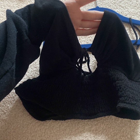 Cropped tank top size M from Urban Outfitters. Perfect condition. Originally $35 - Picture 2 of 3